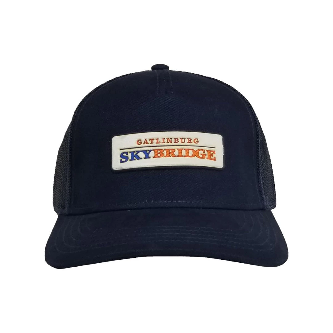 Richardson Gatlinburg Skybridge Brushed Twill Hat Navy Mens 4 Richardson Gatlinburg Skybridge Brushed Twill Hat Navy Mens