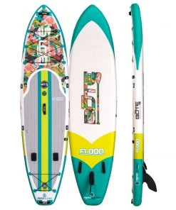 Bote Flood 11' Aero Inflatable Stand Up Paddle Board Equipment