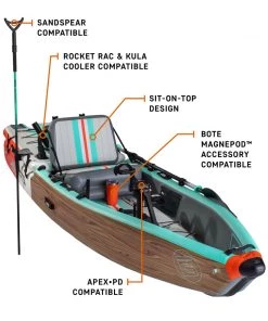 Equipment Bote Lono Apex Aero 12'6" Inflatable Kayak 17 Equipment Bote Lono Apex Aero 12'6