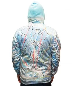 Steezy Brighton Resort Trailmap Adult Hoody Womens