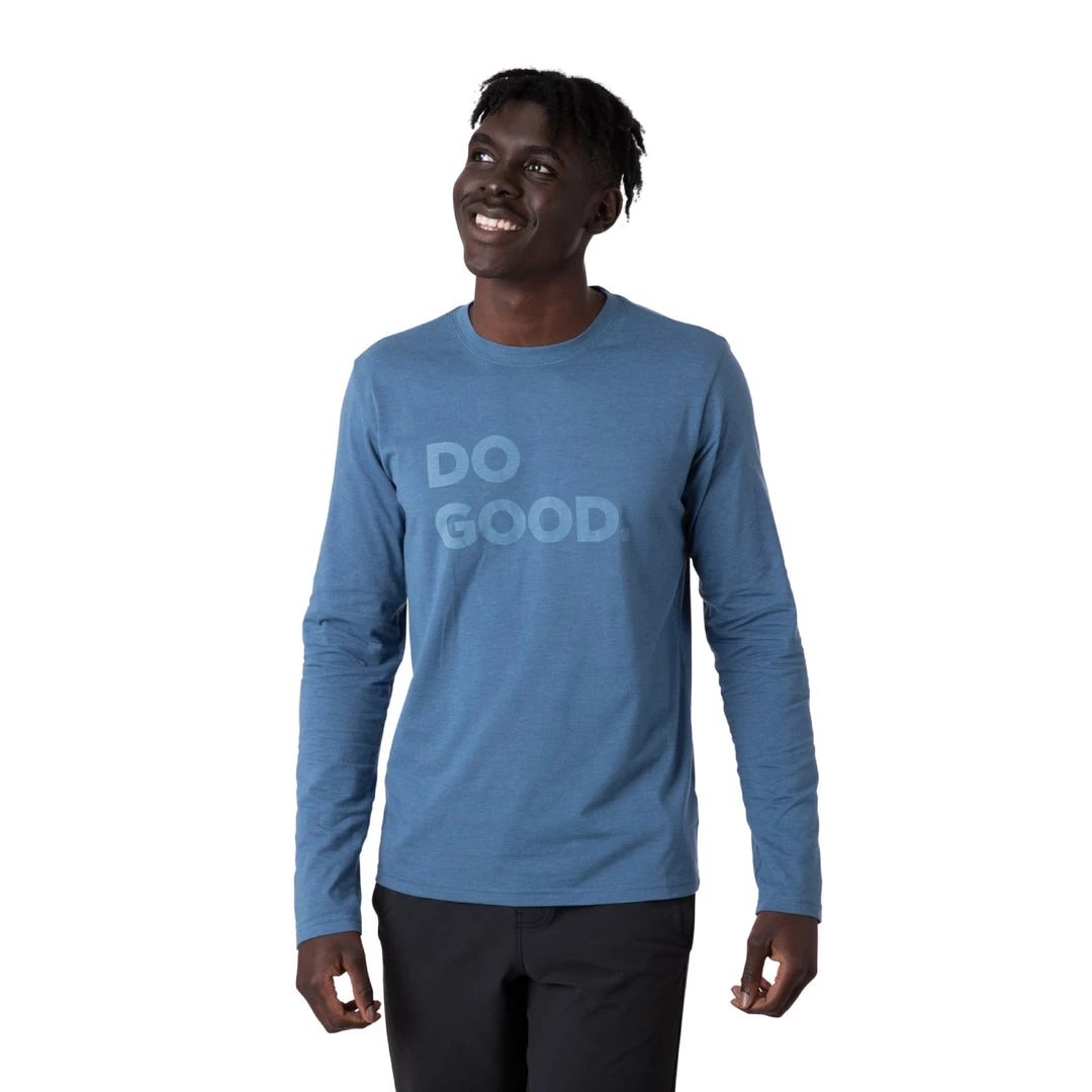 Mens Cotopaxi Men's Long Sleeve Do Good T-Shirt 5 Mens Cotopaxi Men's Long Sleeve Do Good T-Shirt