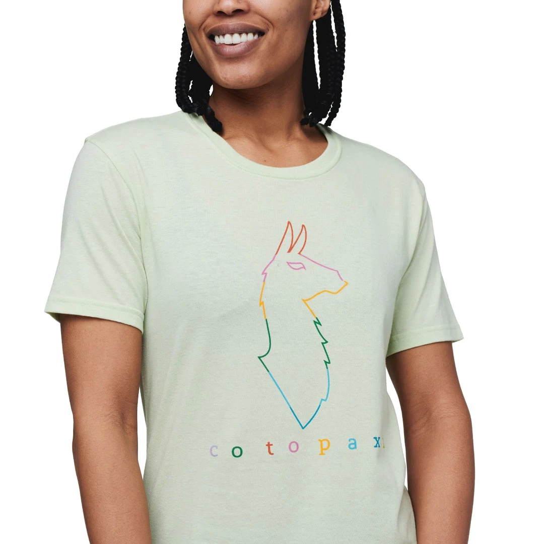 Cotopaxi Women's Electric Llama T-Shirt 4 Cotopaxi Women's Electric Llama T-Shirt