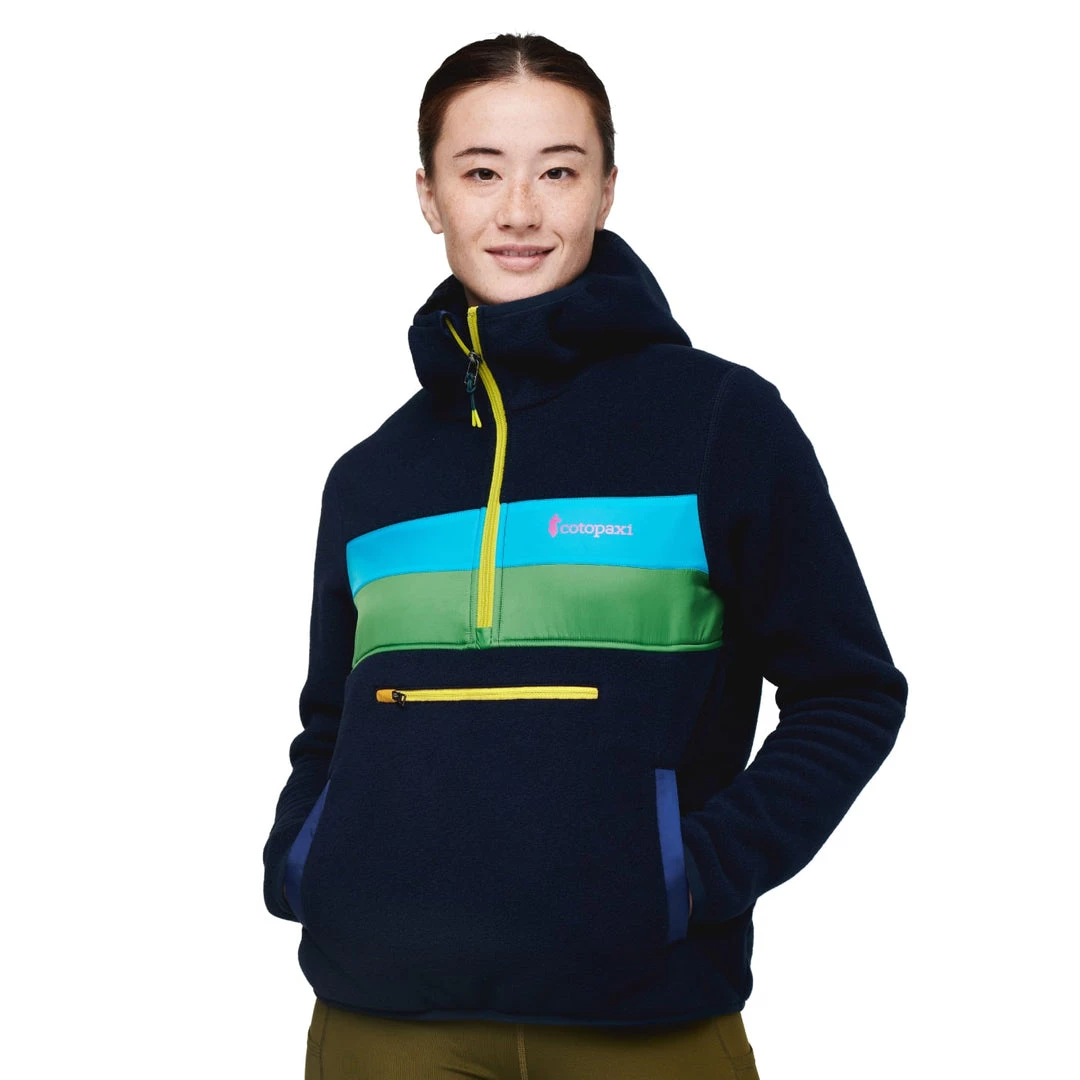 Cotopaxi Women's Teca Fleece Hooded Half Zip Womens 7 Cotopaxi Women's Teca Fleece Hooded Half Zip Womens