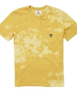 Mens Vissla Men's Capsized Bleach Wash Tee 9 Mens Vissla Men's Capsized Bleach Wash Tee