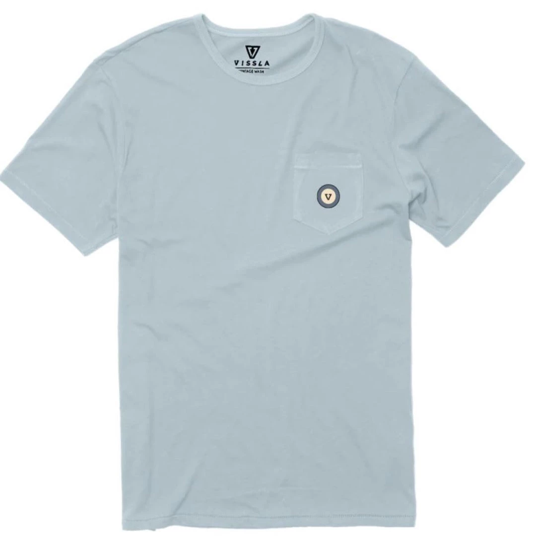 Vissla Men's Medallion Organic Pocket Tee Mens 4 Vissla Men's Medallion Organic Pocket Tee Mens