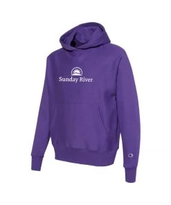 Champion Sunday River, Maine Sunday River Logo Youth Powerblend Hoodie