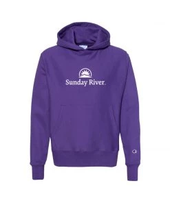Champion Sunday River, Maine Sunday River Logo Youth Powerblend Hoodie