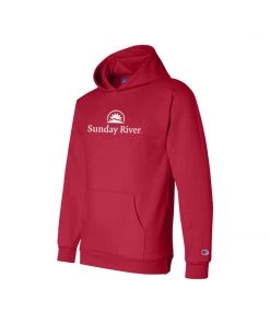 Champion Sunday River, Maine Sunday River Logo Youth Powerblend Hoodie