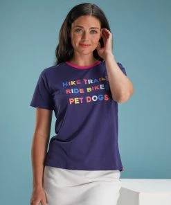 Krimson Klover Women's Alia Graphic Short Sleeve Top Womens