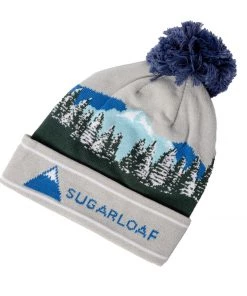 Sugarloaf, Maine Locale Sugarloaf Logo Custom Beanie CB29