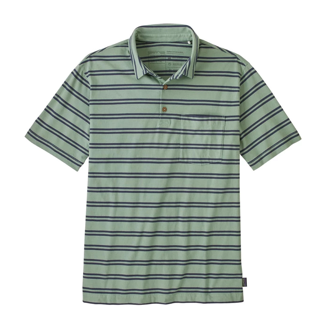 Mens Patagonia Men's Cotton In Conversion Lightweight Polo 3 Mens Patagonia Men's Cotton In Conversion Lightweight Polo