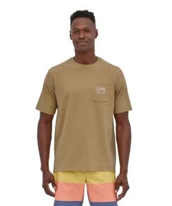 Mens Patagonia Men's Quality Surf Pocket Respnsibili-Tee