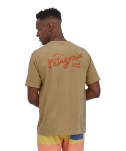 Mens Patagonia Men's Quality Surf Pocket Respnsibili-Tee