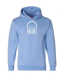 Champion Big Sky Logo Youth Powerblend Hoodie 16 Champion Big Sky Logo Youth Powerblend Hoodie