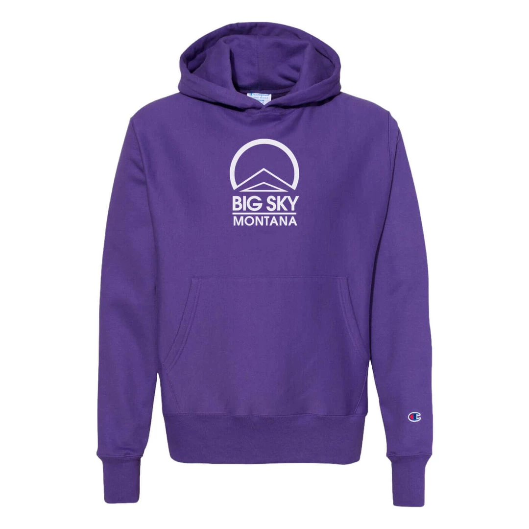 Champion Big Sky Logo Youth Powerblend Hoodie 6 Champion Big Sky Logo Youth Powerblend Hoodie