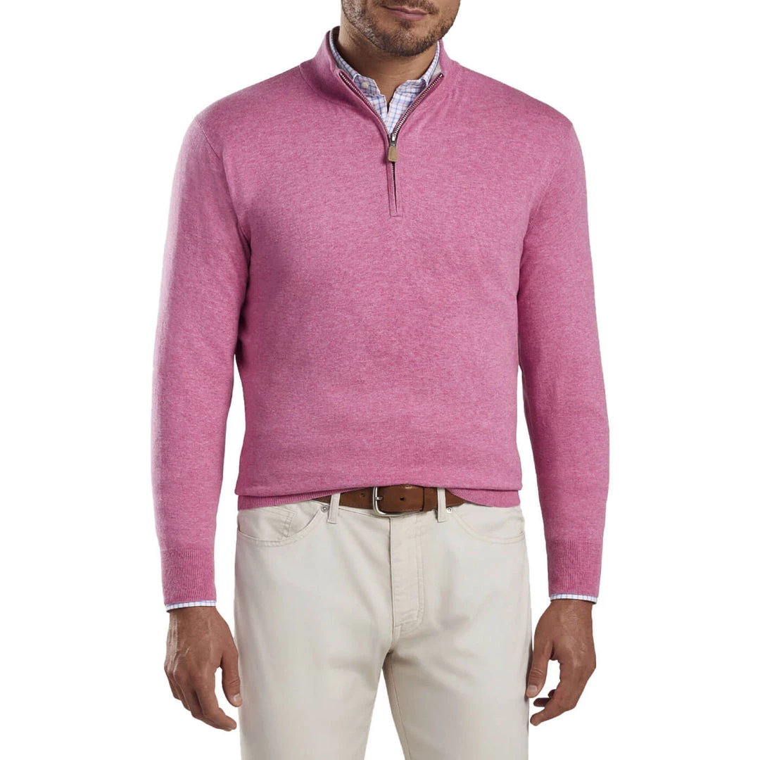 Peter Millar Men's Crown Soft Qtr Zip Sweater 10 Peter Millar Men's Crown Soft Qtr Zip Sweater