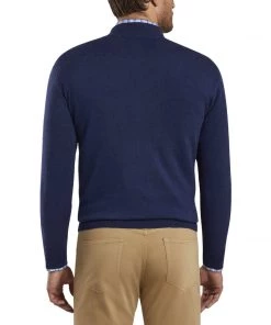 Peter Millar Men's Crown Soft Qtr Zip Sweater 18 Peter Millar Men's Crown Soft Qtr Zip Sweater