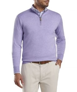 Peter Millar Men's Crown Soft Qtr Zip Sweater 20 Peter Millar Men's Crown Soft Qtr Zip Sweater