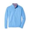 Peter Millar Men's Seaside Natural Touch 1/4 Zip Pullover 1 Peter Millar Men's Seaside Natural Touch 1/4 Zip Pullover