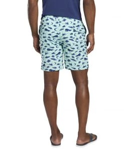 Peter Millar Men's Seaside Deep Sea Fishing Swim Trunk 7 Peter Millar Men's Seaside Deep Sea Fishing Swim Trunk