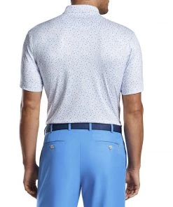 Peter Millar Men's Neon Performance Polo
