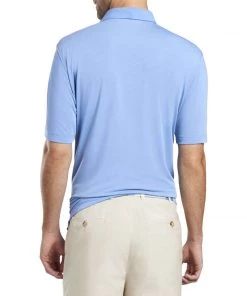 Peter Millar Men's Seaside Natural Touch Polo Mens 10 Peter Millar Men's Seaside Natural Touch Polo Mens