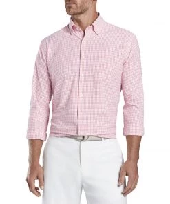 Peter Millar Men's Willie Performance Poplin Sport Shirt Mens