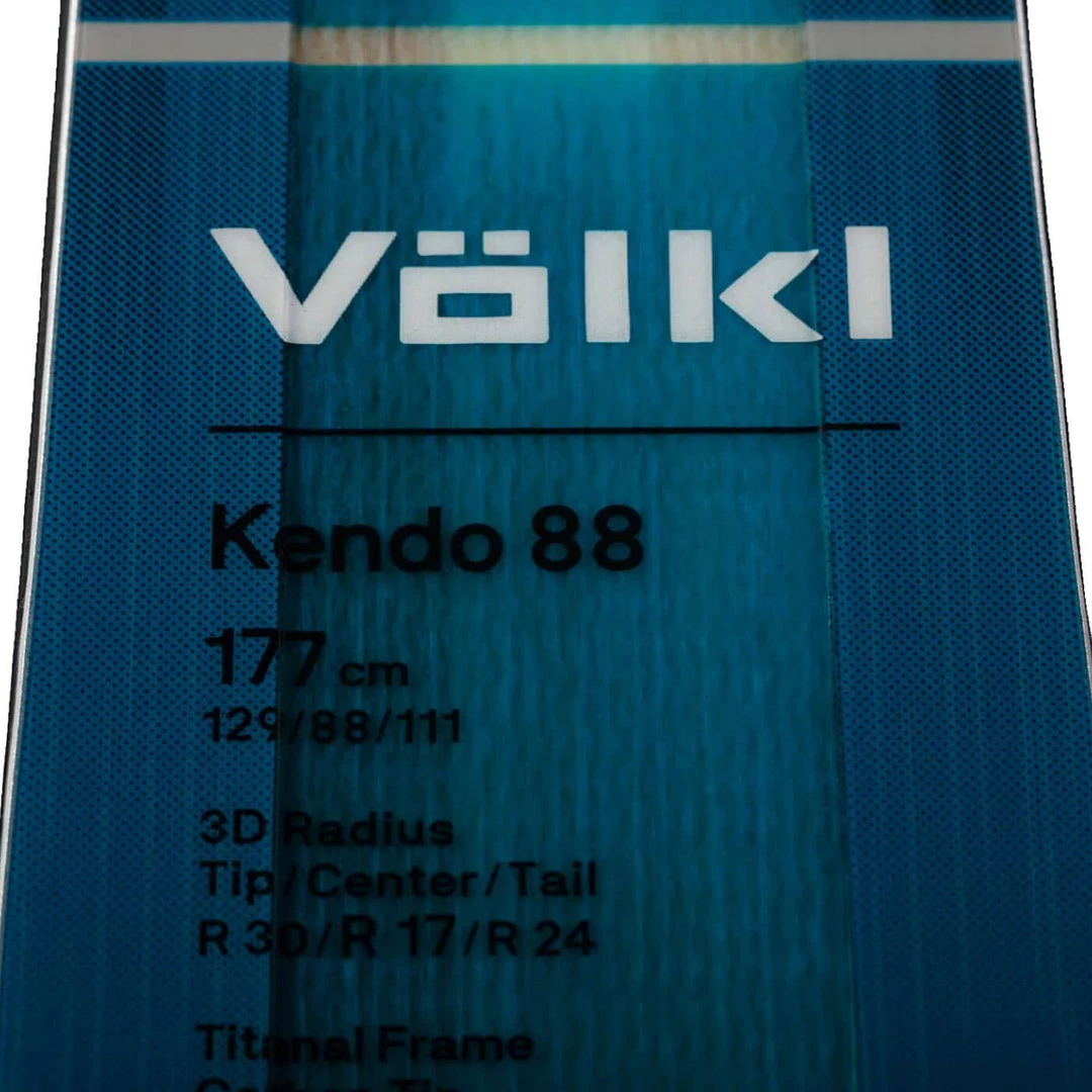 Volkl Men's Kendo 88 Alpine Ski 2022 10 Volkl Men's Kendo 88 Alpine Ski 2022