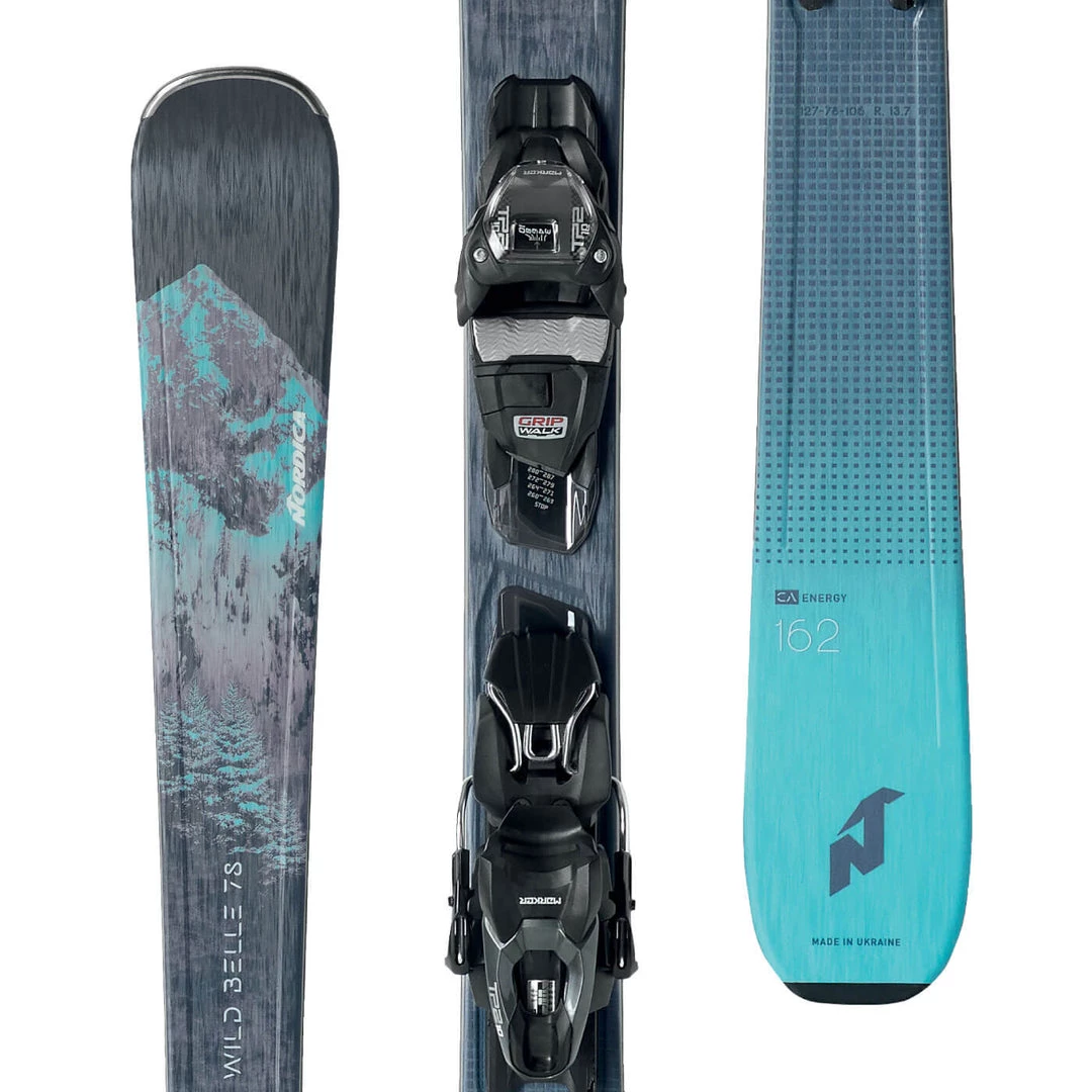 Nordica Women's Wild Belle 78 CA System Ski 2022 6 Nordica Women's Wild Belle 78 CA System Ski 2022