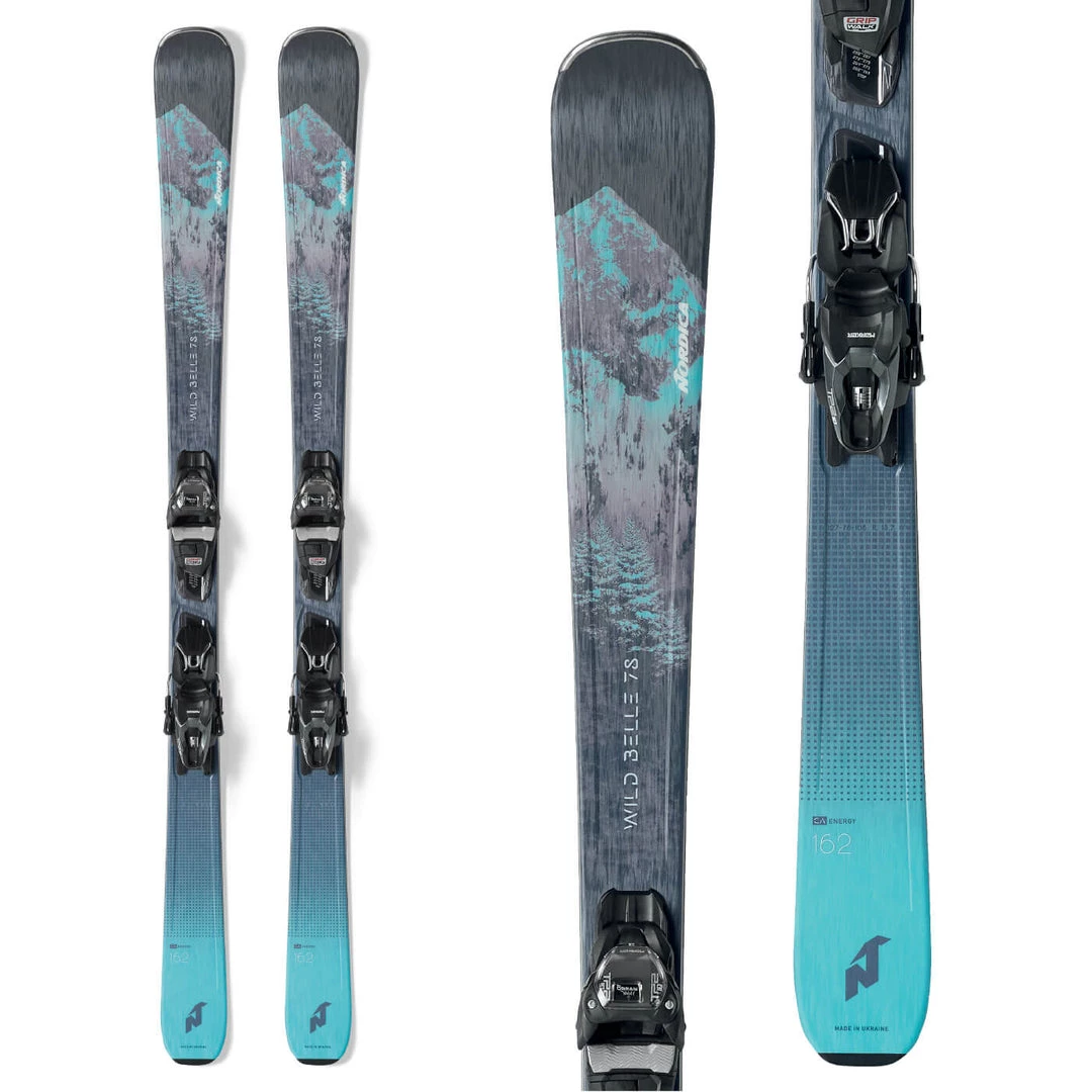 Nordica Women's Wild Belle 78 CA System Ski 2022 3 Nordica Women's Wild Belle 78 CA System Ski 2022