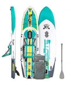 Bote Rackham Aero 12'4" Inflatable Stand Up Paddle Board Equipment