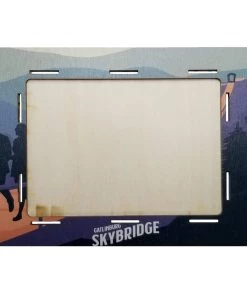 M & W Design SkyLift Park, Tennessee Gatlinburg SkyBridge Wood Photo Frame