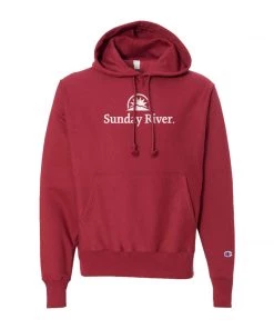Champion Womens Sunday River Eco Powerblend 2 Logo Hoodie