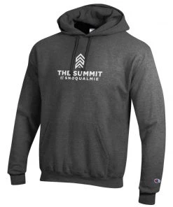 Champion The Summit At Snoqualmie Eco Powerblend 2 Logo Hoodie Womens