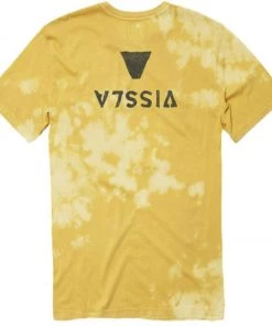 Mens Vissla Men's Capsized Bleach Wash Tee 8 Mens Vissla Men's Capsized Bleach Wash Tee