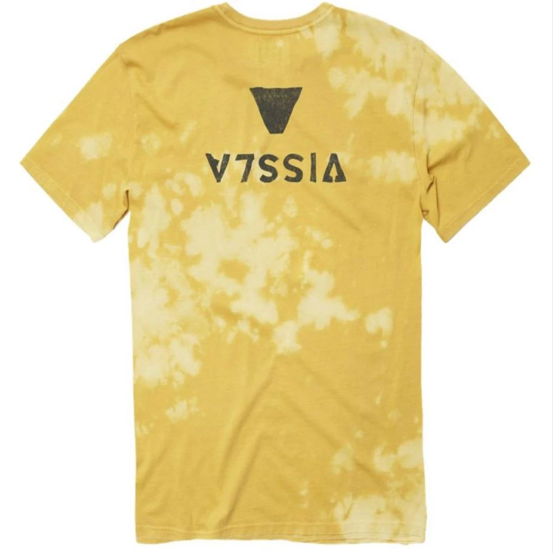 Mens Vissla Men's Capsized Bleach Wash Tee 5 Mens Vissla Men's Capsized Bleach Wash Tee