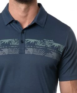 Travis Mathew Men's Drop Anchor Polo Shirt