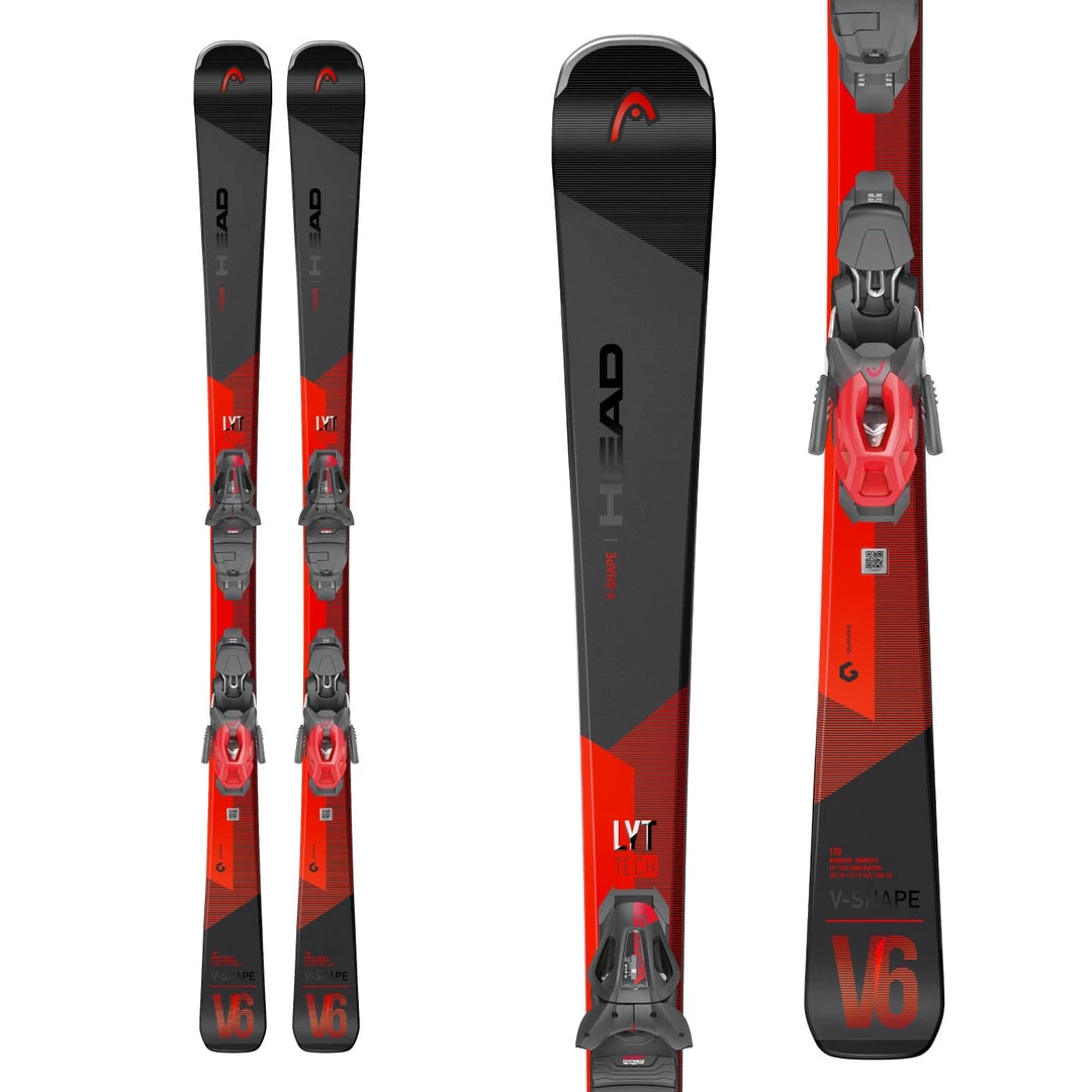 Head Men's V-Shape V6 System Alpine Ski 2022 3 Head Men's V-Shape V6 System Alpine Ski 2022