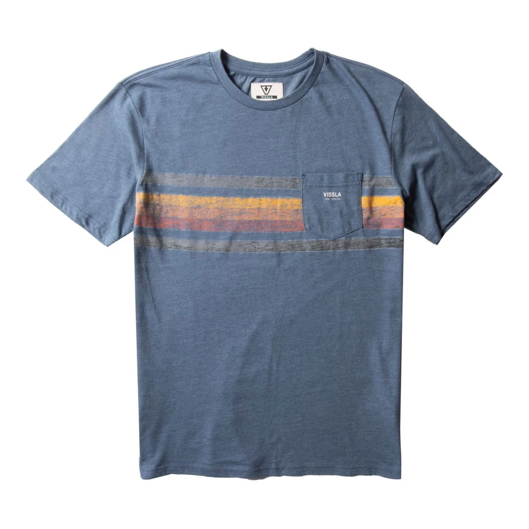 Mens Vissla Men's Fist Bump SS Pkt Tee 3 Mens Vissla Men's Fist Bump SS Pkt Tee