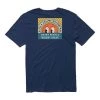 Mens Vissla Men's Shady People Organic Pkt Tee
