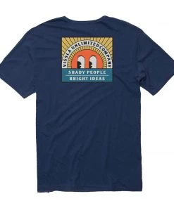 Mens Vissla Men's Shady People Organic Pkt Tee