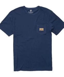 Mens Vissla Men's Shady People Organic Pkt Tee