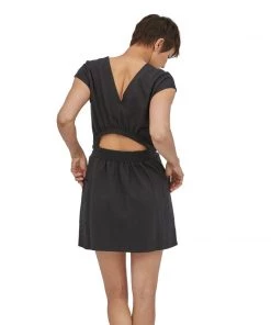 Patagonia Women's Organic Cotton Roaming Dress Womens 9 Patagonia Women's Organic Cotton Roaming Dress Womens